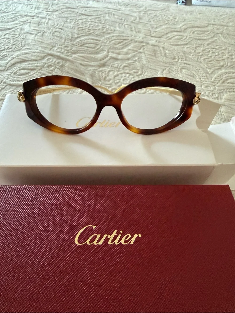 Cartier Panthere eyeglasses frame